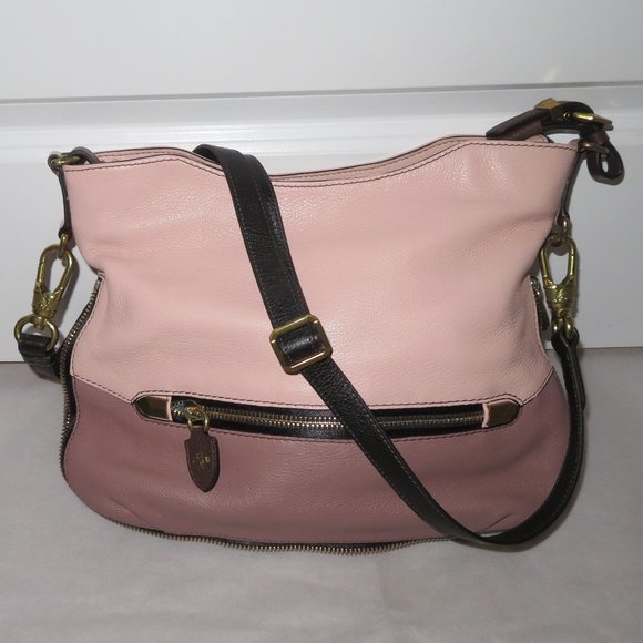 OrYANY Shoulder Ellie Leather Colorblock Hobo Bag - Picture 3 of 14